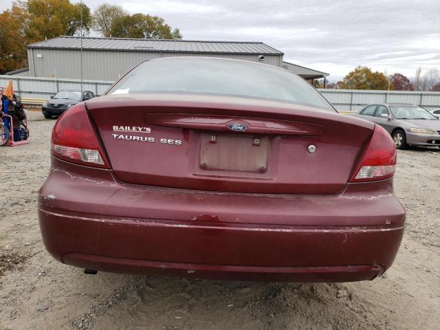 1FAFP55U64G128065 - 2004 FORD TAURUS SES MAROON photo 6