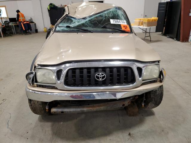 5TEWN72N53Z184384 - 2003 TOYOTA TACOMA XTRACAB TAN photo 5