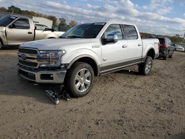 1FTEW1EG8JFB08848 - 2018 FORD F150 SUPERCREW WHITE photo 1