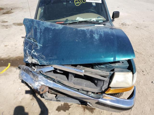 1FTYR10C1WPA12148 - 1998 FORD RANGER GREEN photo 11