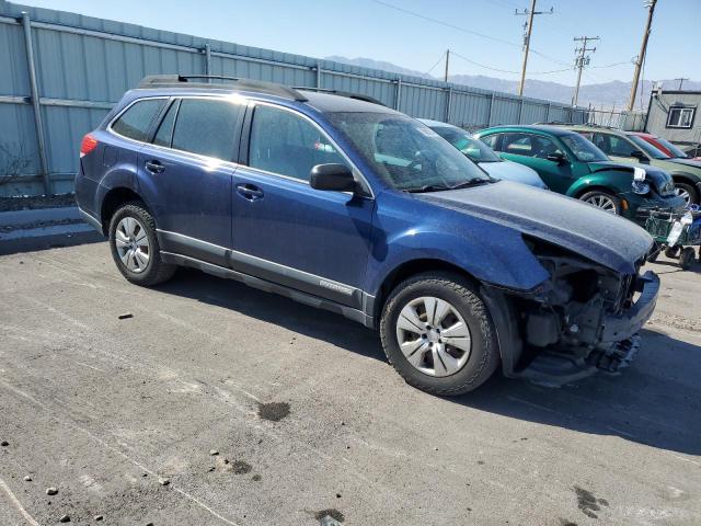 4S4BRBAC2B3379521 - 2011 SUBARU OUTBACK 2.5I BLUE photo 4