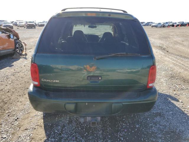 1B4HR28Z3YF154294 - 2000 DODGE DURANGO TEAL photo 6