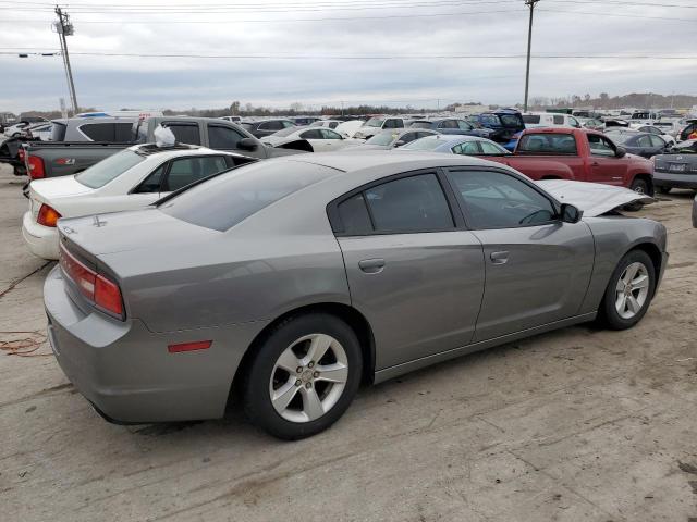 2C3CDXBG1CH282030 - 2012 DODGE CHARGER SE GRAY photo 3