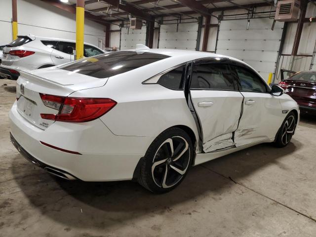 1HGCV2F37LA008267 - 2020 HONDA ACCORD SPORT WHITE photo 3