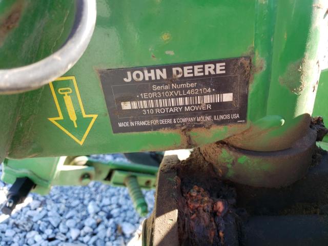 1E0R310XVLL462014 - 2020 JOHN DEERE MOWER GREEN photo 10