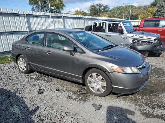 2HGFA16598H312116 - 2008 HONDA CIVIC LX GRAY photo 4