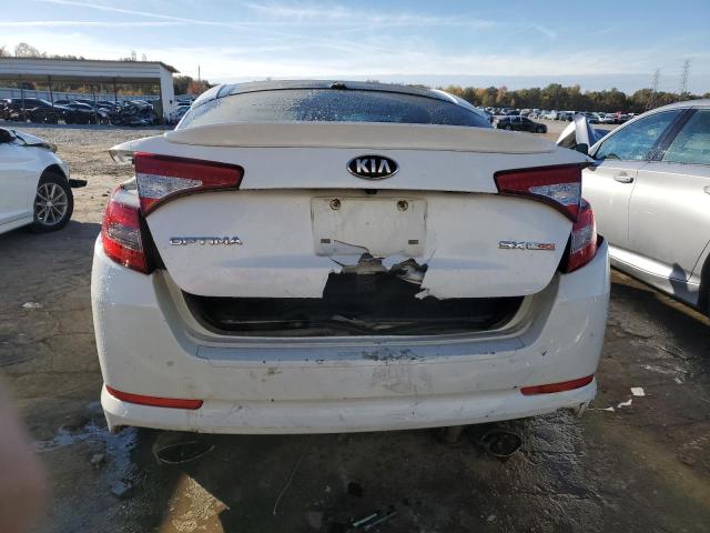 5XXGR4A69DG154578 - 2013 KIA OPTIMA SX WHITE photo 6