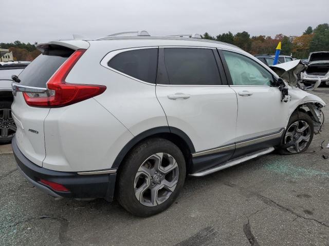 2HKRW2H83KH665119 - 2019 HONDA CR-V EXL WHITE photo 3