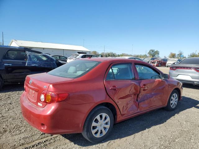 1NXBU4EE9AZ188340 - 2010 TOYOTA COROLLA BASE RED photo 3