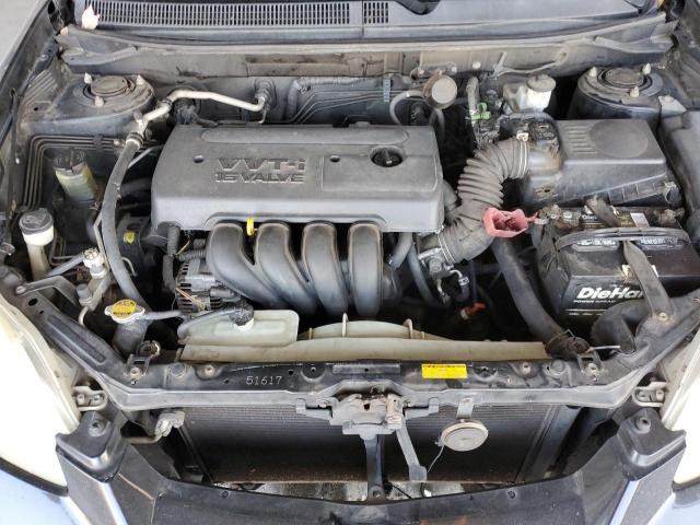 2T1KR32E75C402877 - 2005 TOYOTA COROLLA MA XR BLACK photo 11