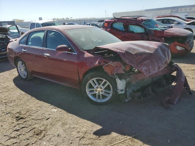 2G1WC5EM3B1107327 - 2011 CHEVROLET IMPALA LTZ BURGUNDY photo 4