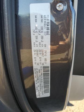 2C4RC1BGXHR763689 - 2017 CHRYSLER PACIFICA TOURING L GRAY photo 12