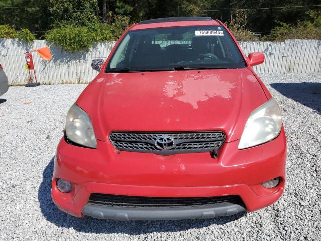 2T1KR32E57C650838 - 2007 TOYOTA COROLLA MA XR RED photo 5