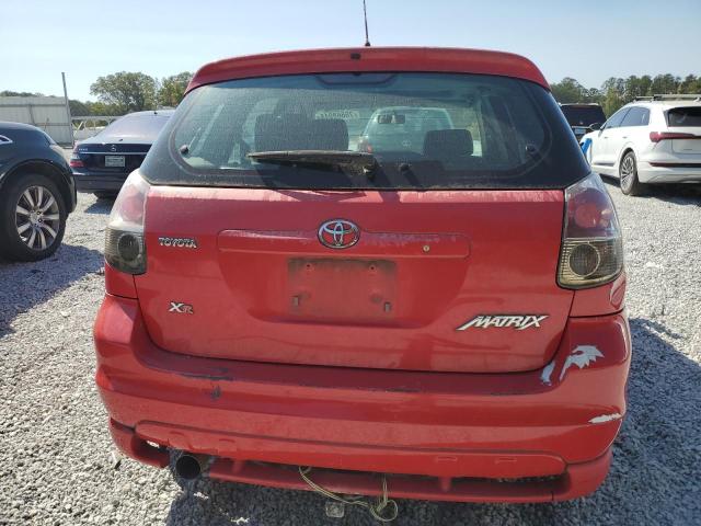 2T1KR32E57C650838 - 2007 TOYOTA COROLLA MA XR RED photo 6