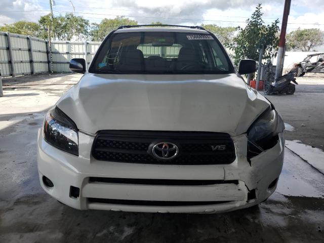 JTMBK33V865009228 - 2006 TOYOTA RAV4 WHITE photo 5