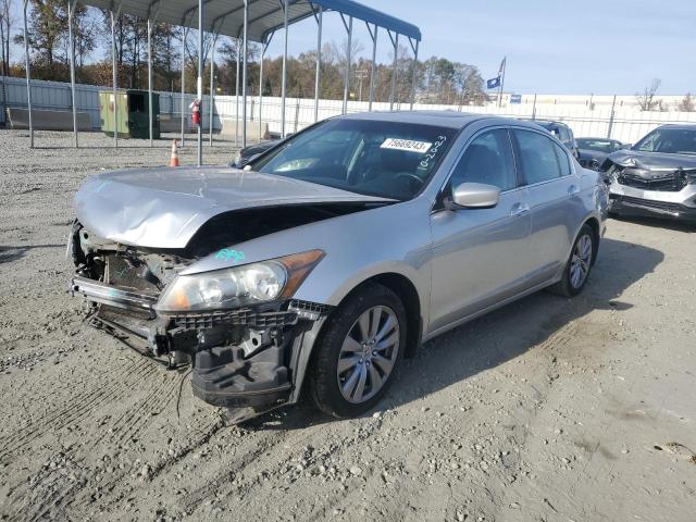 1HGCP3F83CA039253 - 2012 HONDA ACCORD EXL SILVER photo 1