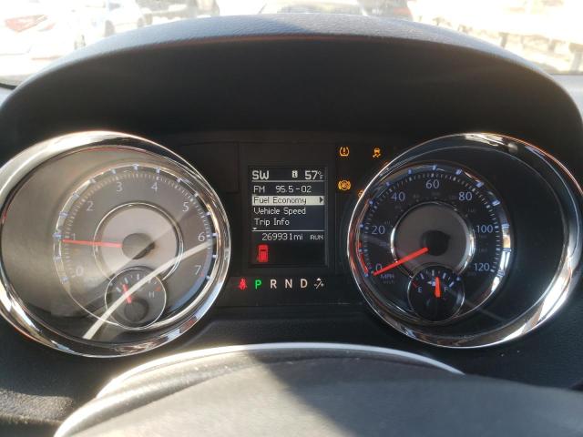 2C4RC1BG8CR282736 - 2012 CHRYSLER TOWN & COU TOURING BLACK photo 9