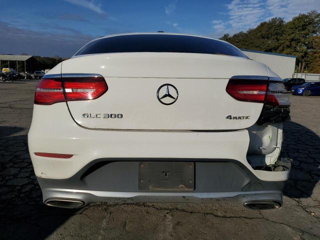 WDC0J4KB5HF197138 - 2017 MERCEDES-BENZ GLC COUPE 300 4MATIC WHITE photo 6