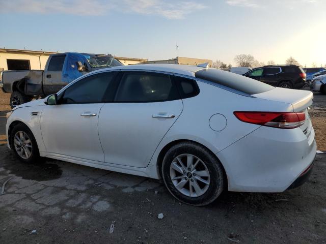 5XXGT4L31JG201781 - 2018 KIA OPTIMA LX WHITE photo 2