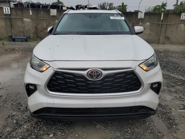 5TDGZRAH5NS553485 - 2022 TOYOTA HIGHLANDER XLE Ağ foto 5