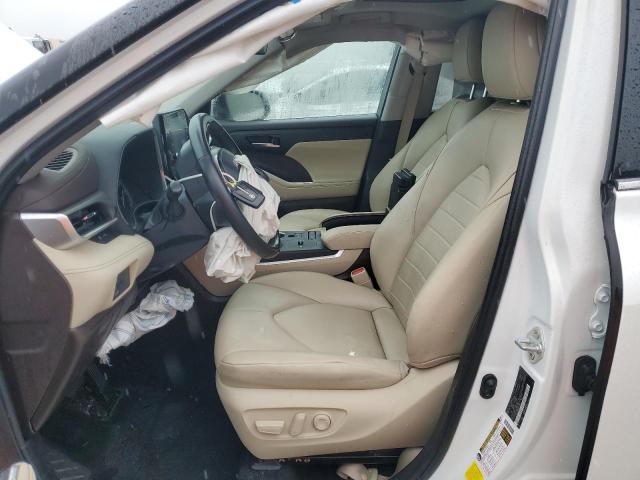 5TDGZRAH5NS553485 - 2022 TOYOTA HIGHLANDER XLE Ağ foto 7