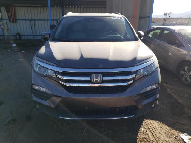 5FNYF5H92HB036383 - 2017 HONDA PILOT TOURING GRAY photo 5