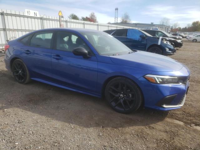 2HGFE2F51PH518345 - 2023 HONDA CIVIC SPORT 蓝色 照片 4