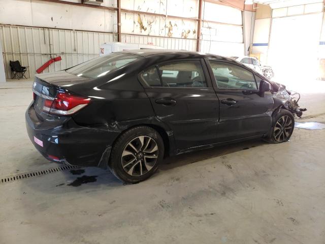 2HGFB2F96DH532216 - 2013 HONDA CIVIC EXL შავი ფოტო 3
