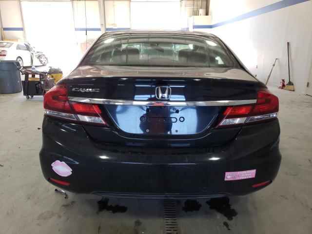 2HGFB2F96DH532216 - 2013 HONDA CIVIC EXL შავი ფოტო 6