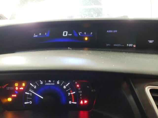 2HGFB2F96DH532216 - 2013 HONDA CIVIC EXL შავი ფოტო 9