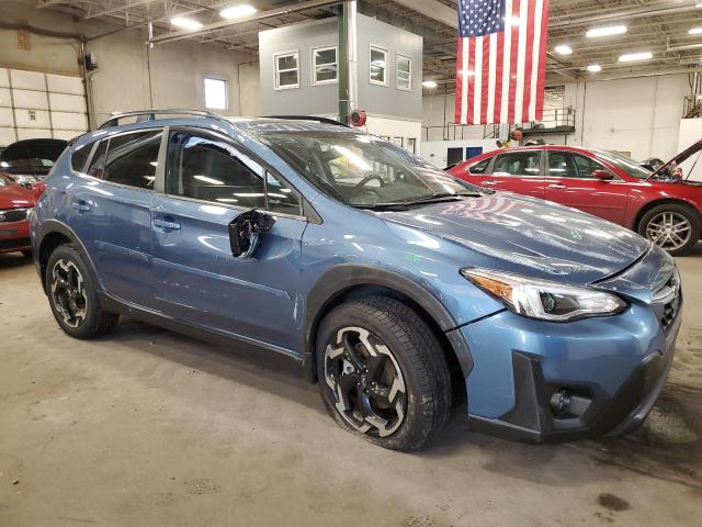 JF2GTHMC4MH249046 - 2021 SUBARU CROSSTREK LIMITED BLUE photo 4