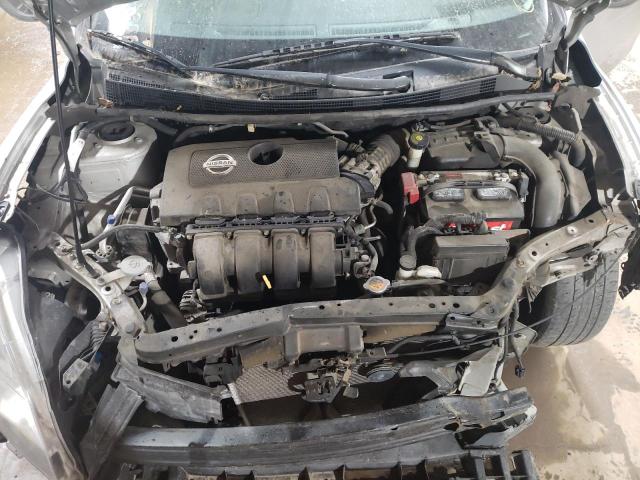 3N1AB7AP6FY266031 - 2015 NISSAN SENTRA S SILVER photo 11