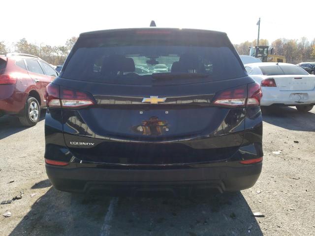 2GNAXHEV6N6118529 - 2022 CHEVROLET EQUINOX LS BLACK photo 6