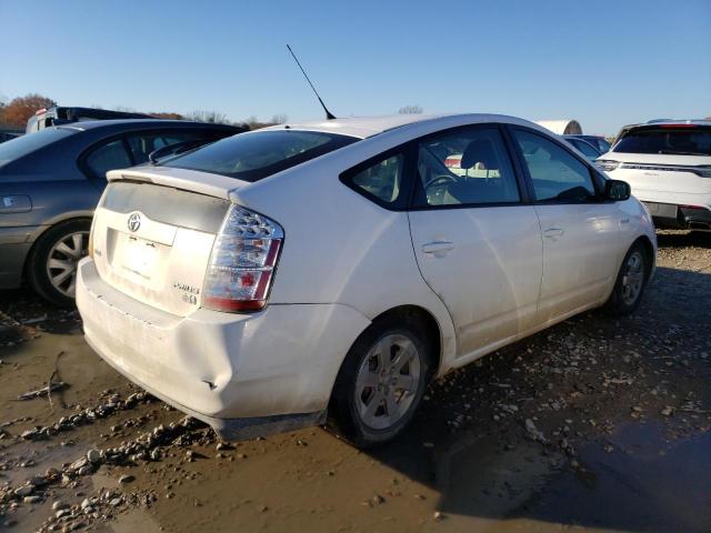 JTDKB20U283315541 - 2008 TOYOTA PRIUS WHITE photo 3