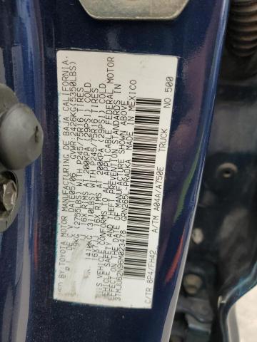 3TMJU62N96M023478 - 2006 TOYOTA TACOMA DOUBLE CAB PRERUNNER BLUE photo 12