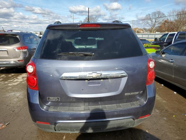 2GNALDEK0D6280195 - 2013 CHEVROLET EQUINOX LT BLUE photo 6