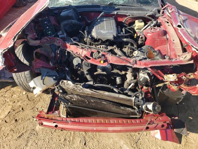 1ZVHT82H055100974 - 2005 FORD MUSTANG GT RED photo 11