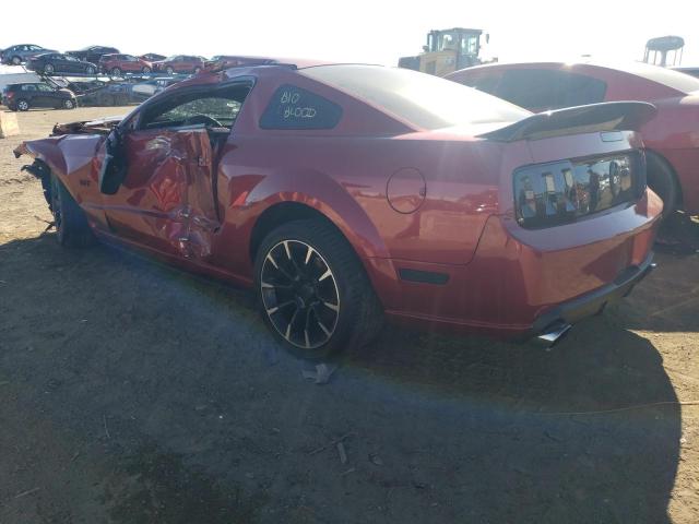 1ZVHT82H055100974 - 2005 FORD MUSTANG GT RED photo 2
