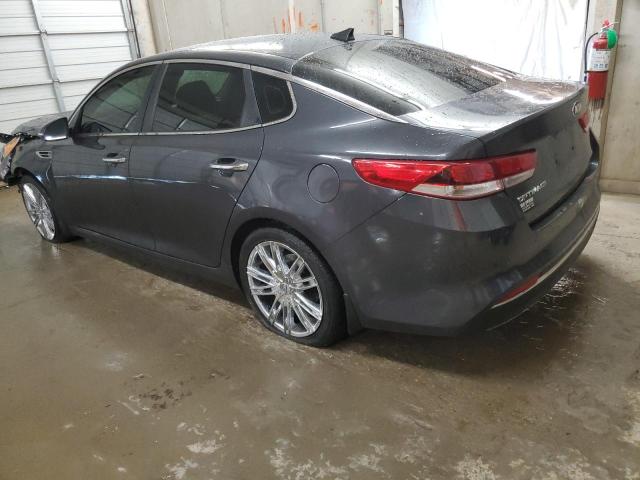 KNAGT4L30J5235566 - 2018 KIA OPTIMA LX GRAY photo 2