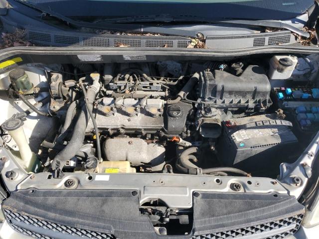 5TDZA23C95S223714 - 2005 TOYOTA SIENNA CE SILVER photo 12