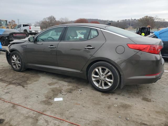 5XXGN4A78DG255227 - 2013 KIA OPTIMA EX GRAY photo 2