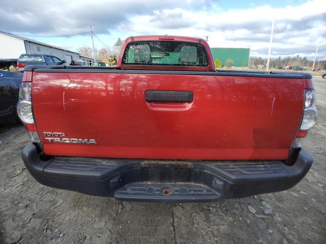 5TEUX42N19Z628613 - 2009 TOYOTA TACOMA ACCESS CAB წითელი ფოტო 6