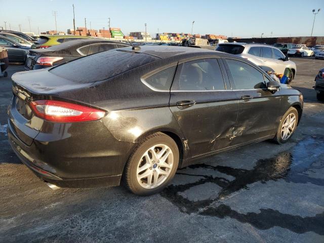 3FA6P0H76ER357204 - 2014 FORD FUSION SE BLACK photo 3