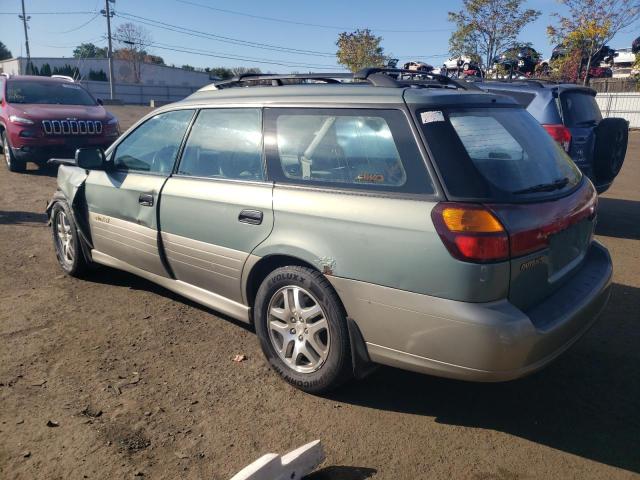 4S3BH675037630828 - 2003 SUBARU LEGACY OUTBACK AWP 青色 照片 2