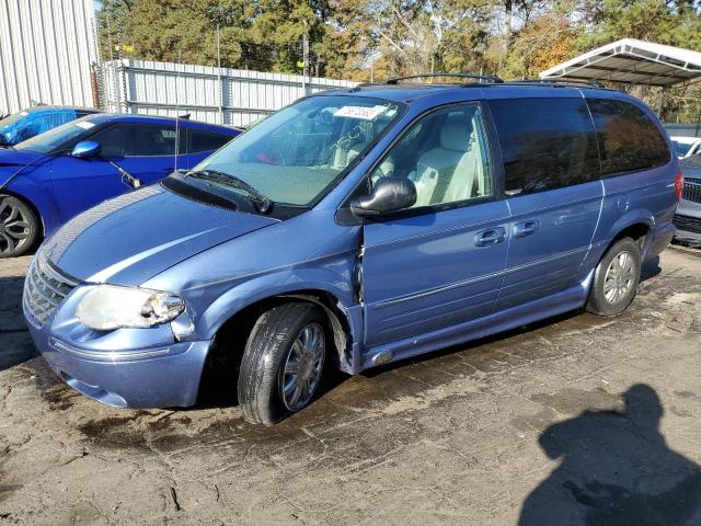 2A4GP64L67R127346 - 2007 CHRYSLER TOWN & COU LIMITED BLUE photo 1