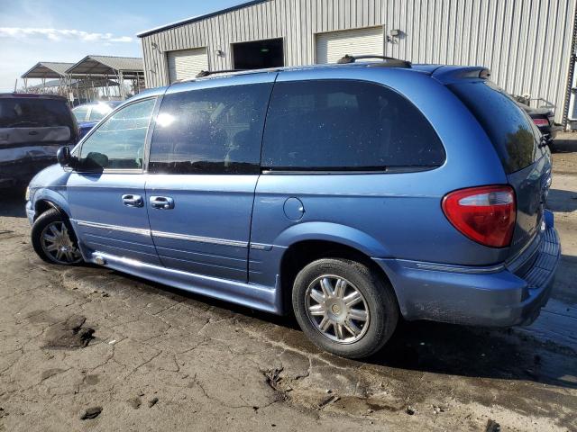 2A4GP64L67R127346 - 2007 CHRYSLER TOWN & COU LIMITED BLUE photo 2