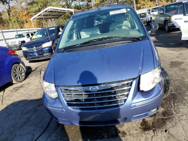 2A4GP64L67R127346 - 2007 CHRYSLER TOWN & COU LIMITED BLUE photo 5