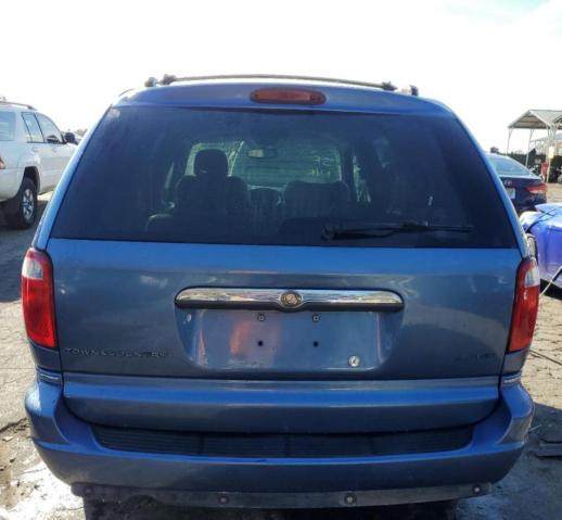 2A4GP64L67R127346 - 2007 CHRYSLER TOWN & COU LIMITED BLUE photo 6