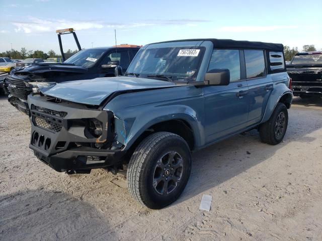 1FMDE5BH5MLA96890 - 2021 FORD BRONCO BASE BLUE photo 1