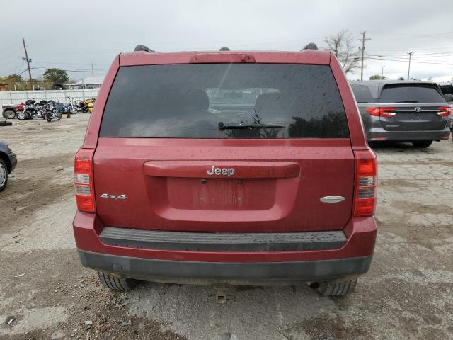 1C4NJRFB1CD603620 - 2012 JEEP PATRIOT LATITUDE RED photo 6